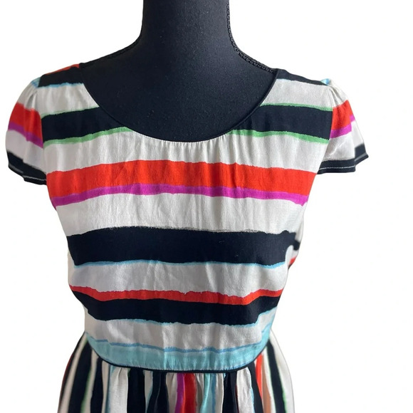 Maeve Peralta Multicolored Striped Dress - Picture 3 of 9